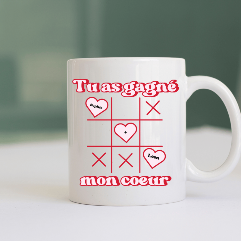 Mug personnalisé morpion