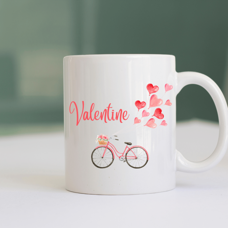 Mug personnalisé morpion Saint Valentin perso