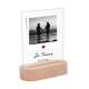 Lampe transparente saint valentin off