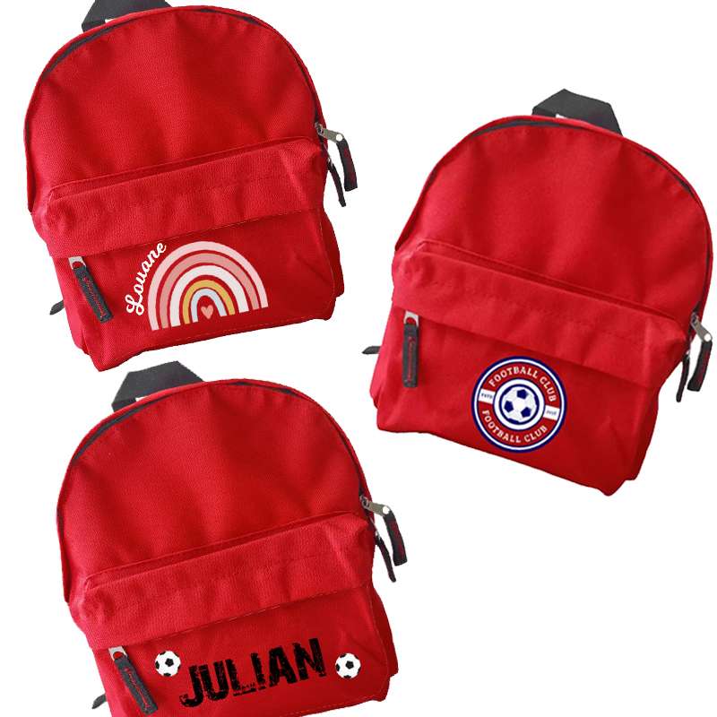 Sacs à dos personnalisables